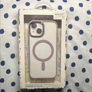 Elegant MagSafe Compatible iPhone Case - Lavender